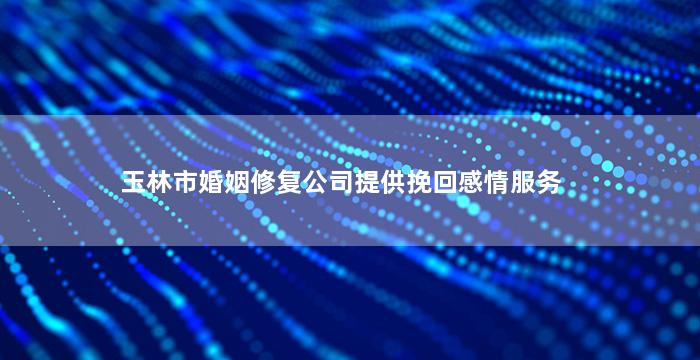 玉林市婚姻修复公司提供挽回感情服务