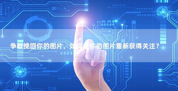 争取挽回你的图片，如何让你的图片重新获得关注？