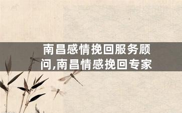 南昌感情挽回服务顾问,南昌情感挽回专家