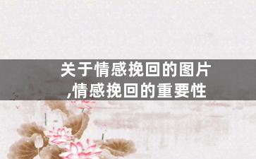 关于情感挽回的图片,情感挽回的重要性