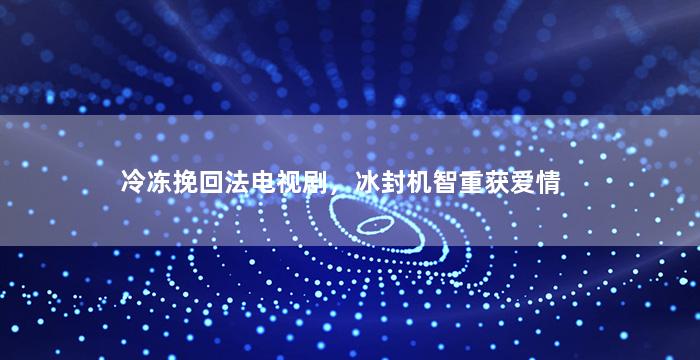 冷冻挽回法电视剧，冰封机智重获爱情