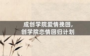 成创学院爱情挽回,创学院恋情回归计划