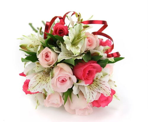 挽回花束花语大全图片,花语挽回，告白红白玫瑰盛开