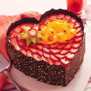 挽回老公蛋糕装饰水果,重获夫心  水果蛋糕诠释爱情