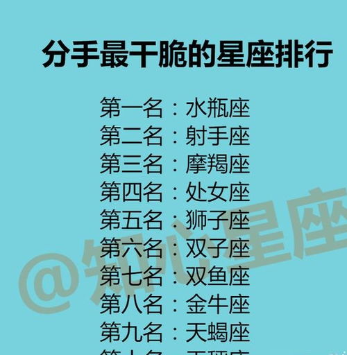 分手还能挽回的星座,星座界不得不看的分手后能否复合的排行榜