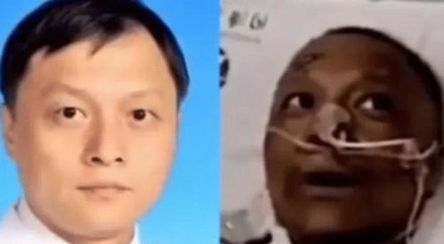 被挽回医生脸部变黑,医生治黑脸被反咬，脸部变黑