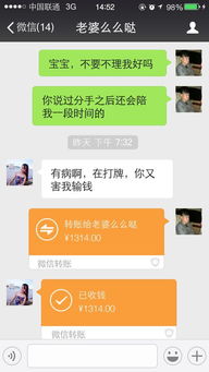 挽回成功聊天记录,成功挽回对象的聊天纪录